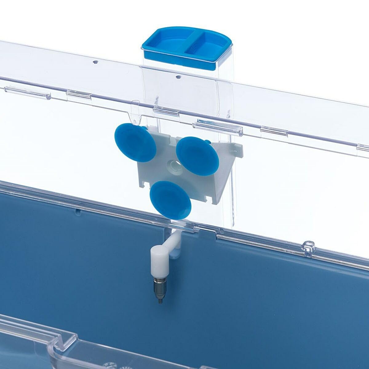 Ferplast Beverino per Criceti, Topolini e Gerbilli SIPPY S, Bottiglia per l'Acqua Capacità 100 cc, Sistema di fissaggio su rete metallica o superfici lisce 8,5 x 6,5 x h 15 cm - 0,1 L