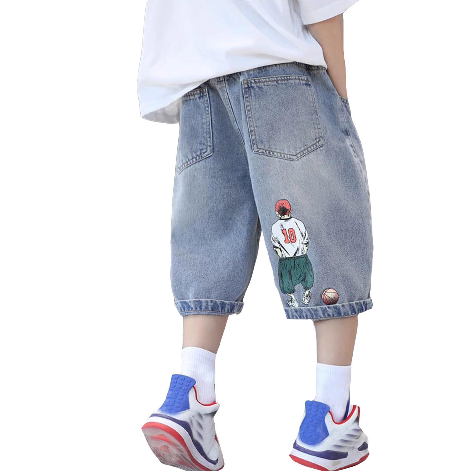 Pantalones Vaqueros Elegantes para Niños 3-14 Años Slim Fit