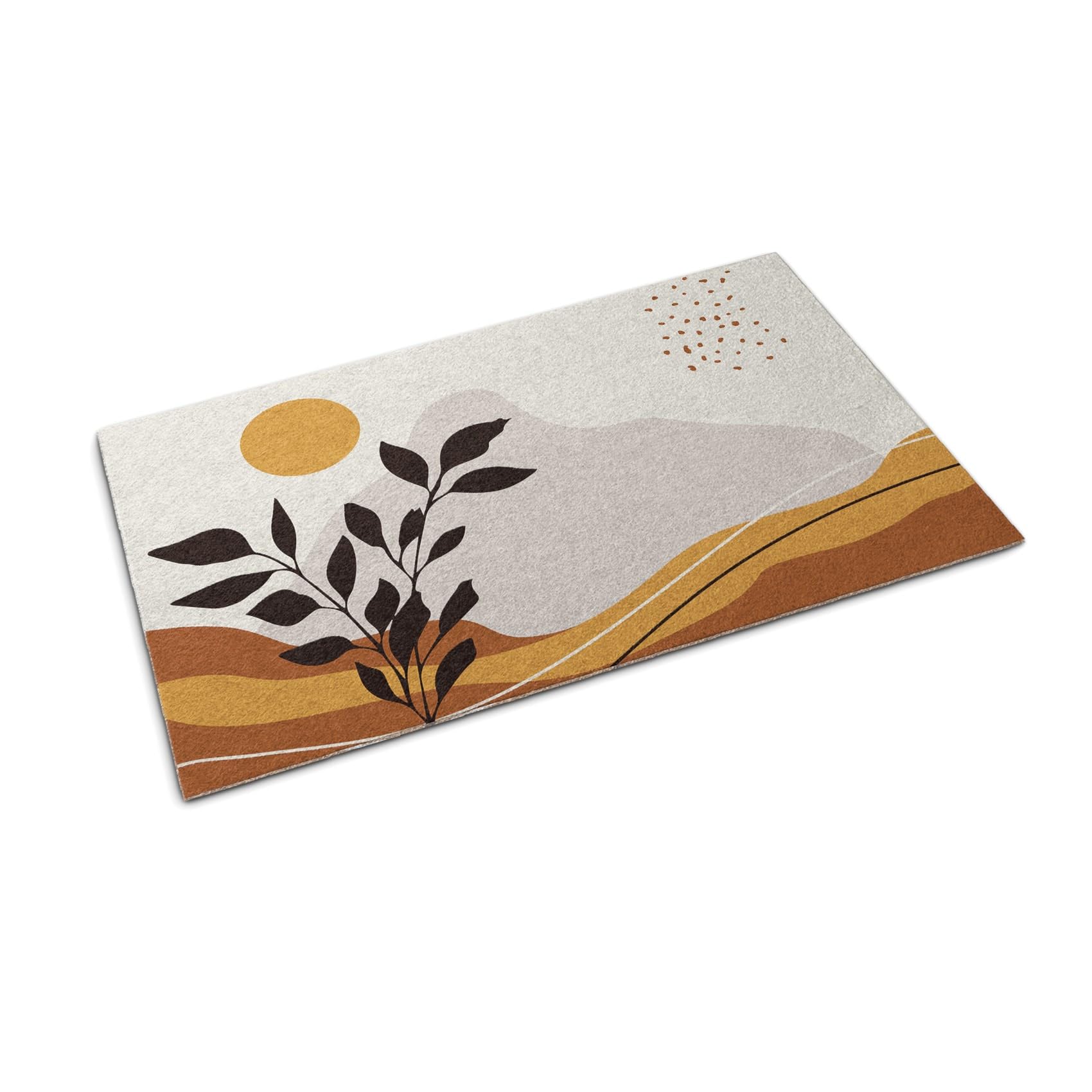 Paillasson extérieur de qualité supérieure Tulup | Tapis de terrasse robuste motif paysage