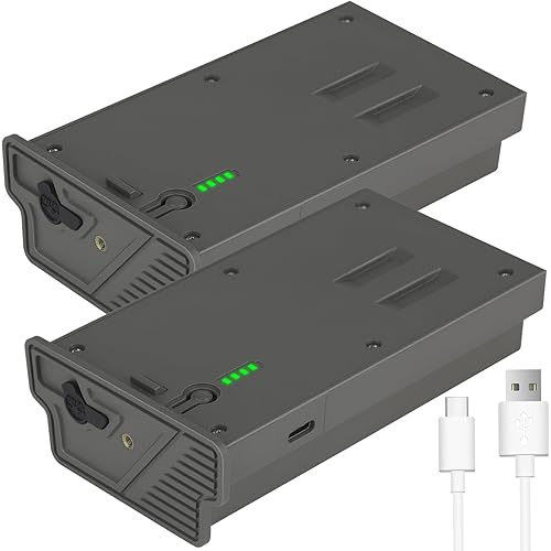 2 Pack for Reveal Lithium Battery Pack, Compatible for Trail Camera Lipo Lithium Battery, for Reveal Hunting Cellular Trail Game Camera X Gen 3.0, Pro 3.0, X, X Ultra 3.0,X Pro,X Gen 2.0,XB,SK 6000mAh