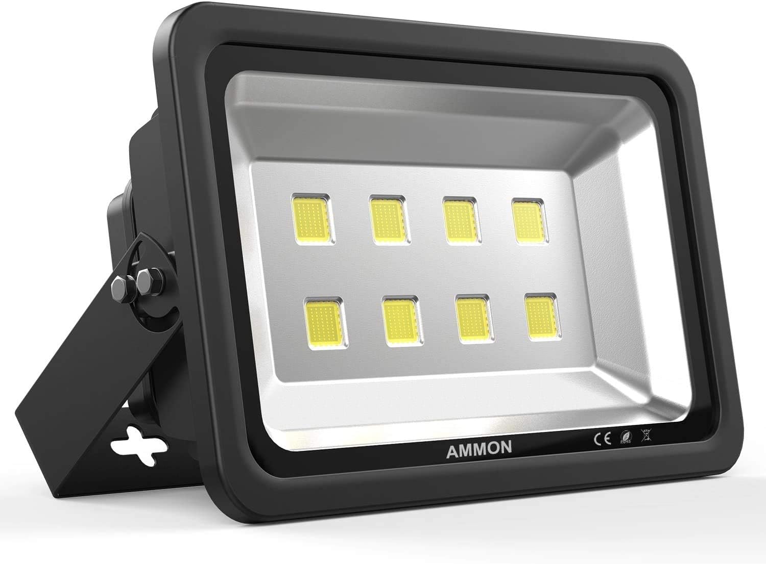 AMMON 400W LED Outdoor Flood Lights, 40000LM 6000K Super Bright Security Lights, 120ยฐ Wide Angle Illumination IP65 Waterproof Exterior Outside Floodlights for Yard Lawn Porch Garden Patio