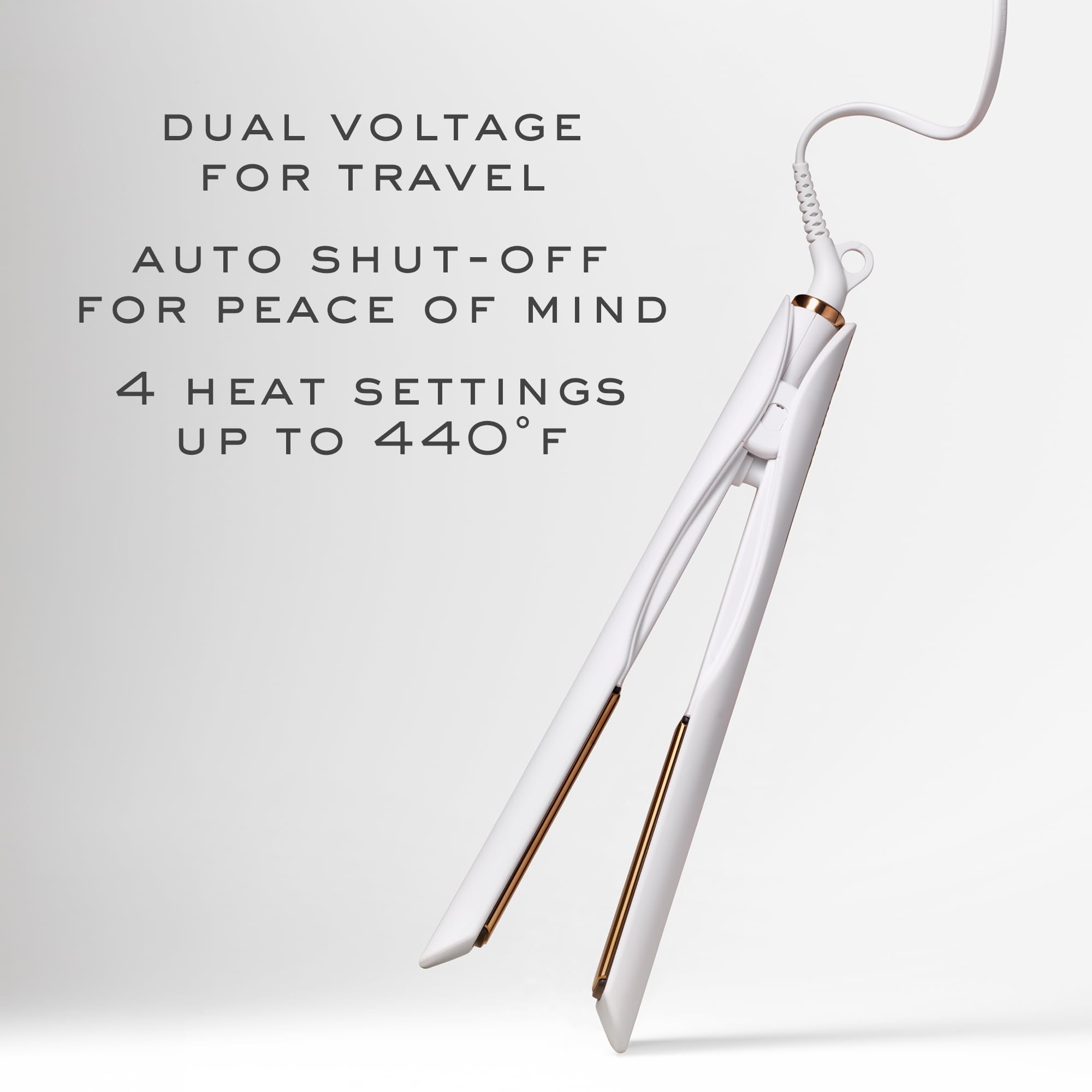 Kristin Ess 3-in-1 Titanium Hair Straightener, Curler and Waver