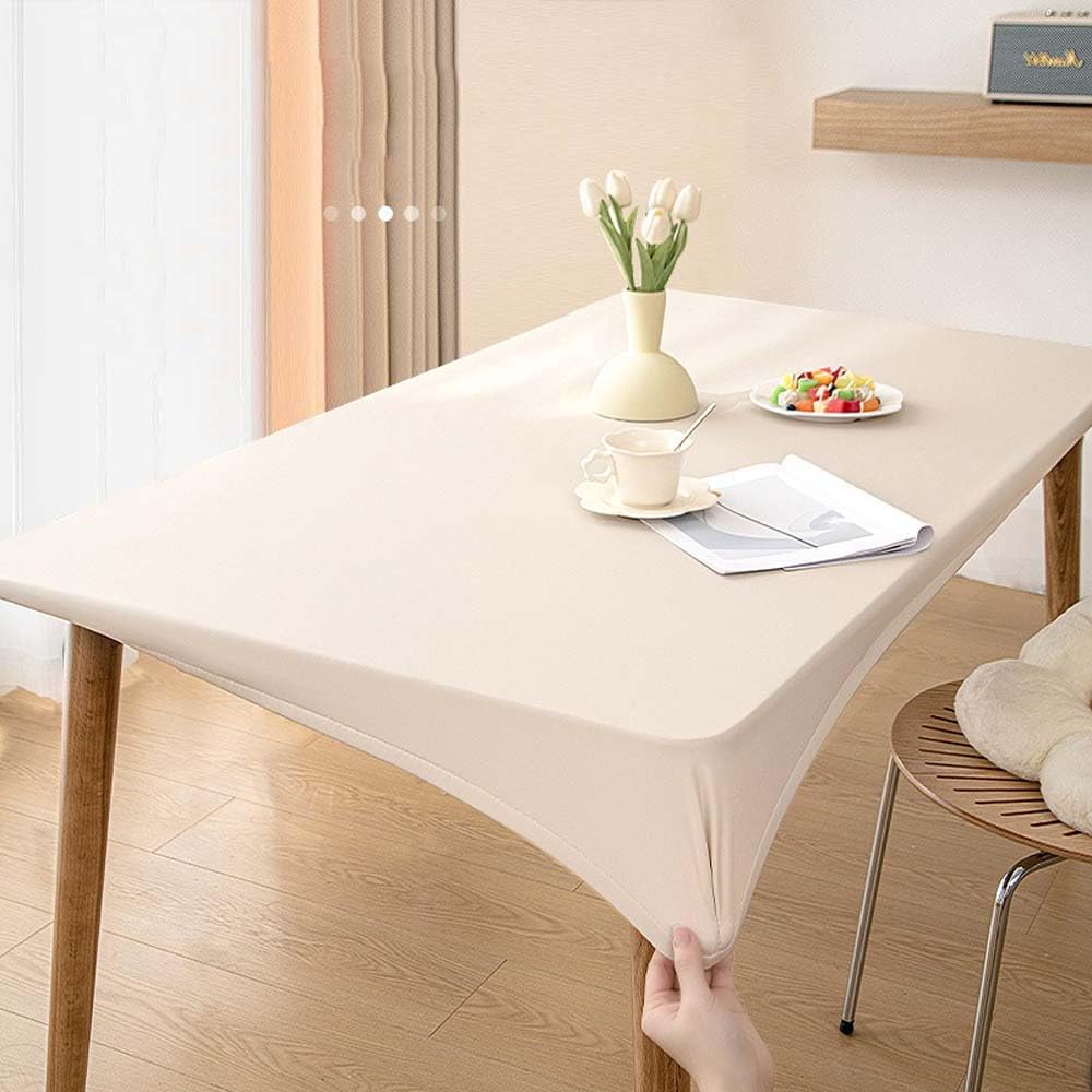 Tovaglia elastica impermeabile resistente all'olio, protezione per tavolo da pranzo, 60 x 120 cm, perfetta per feste ed eventi, facile da pulire