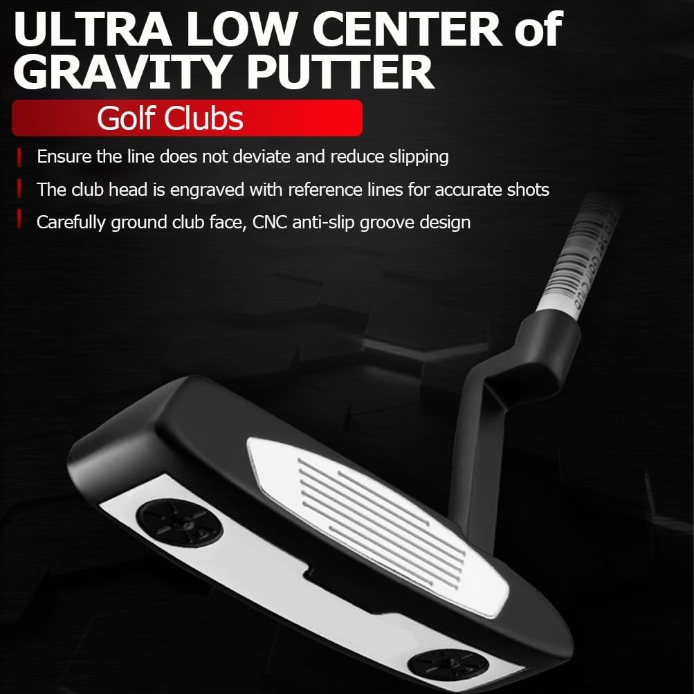 Kompletny zestaw kijów golfowych dla mężczyzn, 9-częściowy zestaw golfowy dla praworęcznych z drewnem, żelazkiem, miotaczem i torbą, sporty na świeżym powietrzu