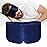 ATreebag Silk Sleep Mask for Women Men Satin, ATreebag Eye Sleeping Mask & Blindfold with Adjustable Strap, Large Size, 1 PC Navy Blue