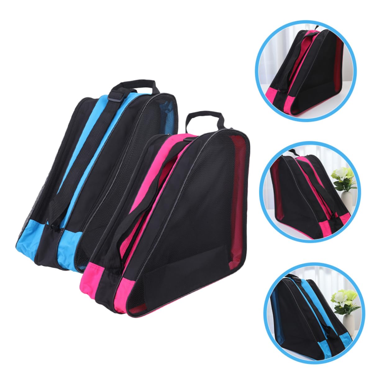 UPKOCH Borsa Porta Pattini Per Adulti E Per Trasportare Pattini Da Ghiaccio Per Ragazzi Per Scarpe Da Skate Per Porta Pattini Portatile In Tessuto