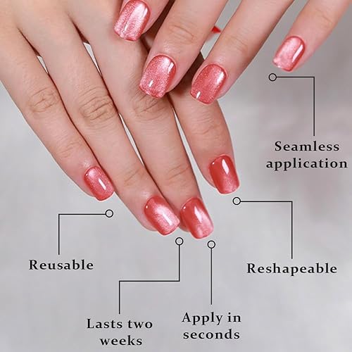 Vista 39 de evpct-Kit de 2 piezas de polvo metálico dorado y plateado con efecto espejo cromado para uñas; pigmento de uñas holográfico iridiscente camaleónico