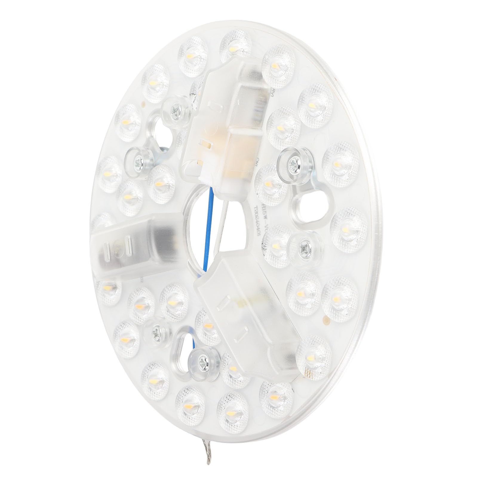 Wakects Kit de Luz LED para Ventilador de Techo de 5,3 Pulgadas, 15 W, 3 CCT, 3000 K, 4200 K, 6500, Repuesto de Ventilador de Techo LED Redondo con Función de Memoria para Lámpara
