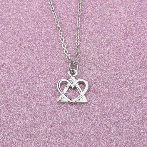 Adoption Symbol Necklace Adoption Day Gift Gotcha Day Adoptive Gift Adoption Jewelry WANTED chosen LOVED adopted3