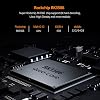 Android 11.0 TV Box, HK1 RBOX R2 8GB RAM 64GB ROM RK3566 Chipset Smart Set Top Box Builtin 2.4G/5G WIFI Bluetooth 4.2, Media Player Support 3D 8K UHD Videos, with Wireless Mini Keyboard,4GB+64GB [Energy Class A]