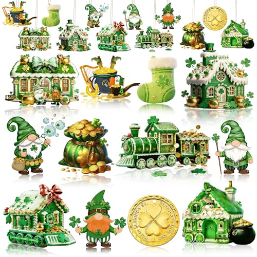 St. Patrick’s Wooden Ornaments