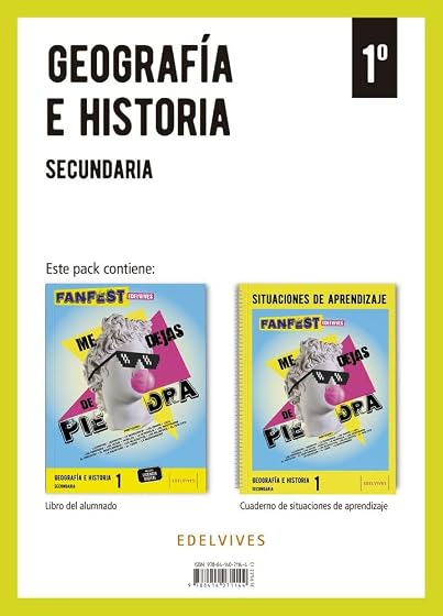 Geografía e Historia 1º ESO + Cuaderno Situaciones de Aprendizaje Fanf