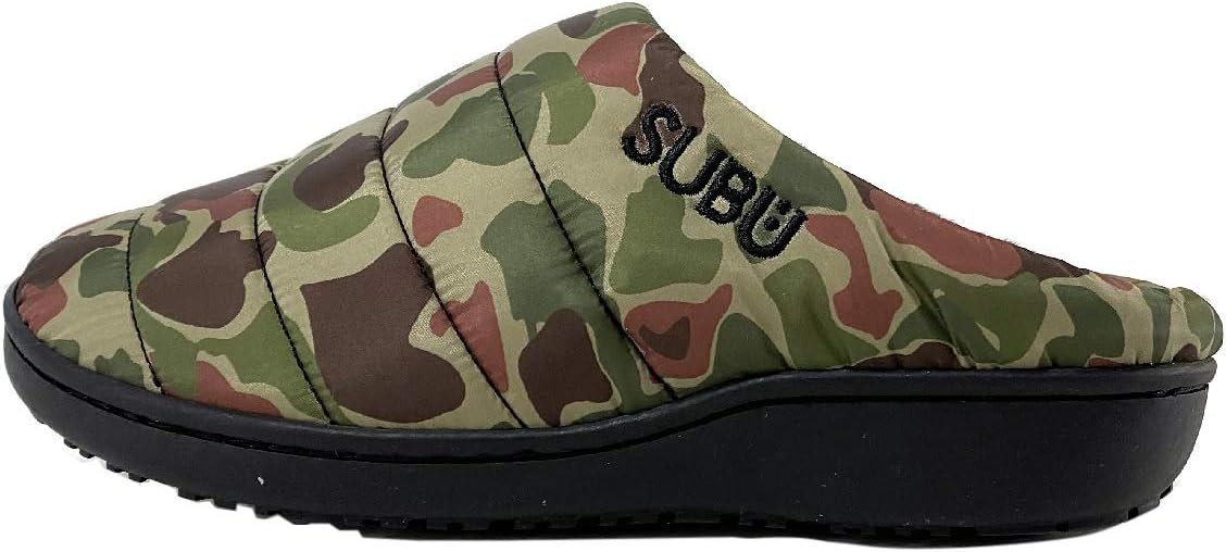 SUBU Unisex Duck Camo Slippers XLarge (US Men’s 11-12 / US Women’s 13-14) Soft Cushioning Extra Warm Insulated Slippers