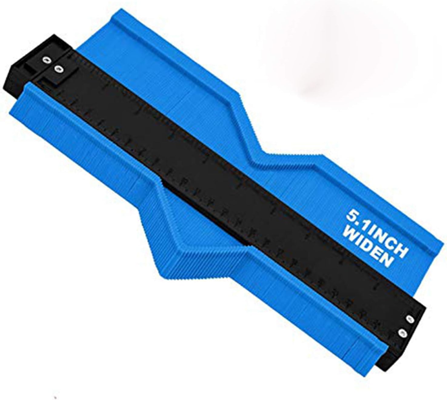 Contour Gauge 10inch Shape Duplicator Profile Copy Tool Shape Measuring for Corners Contoured Blue