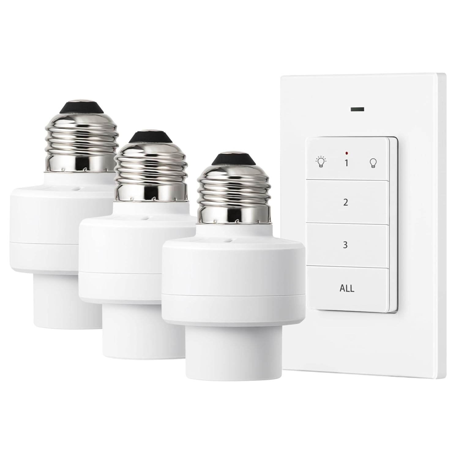 DEWENWILS Remote Control Light Socket, Wireless Light Switch for Pull