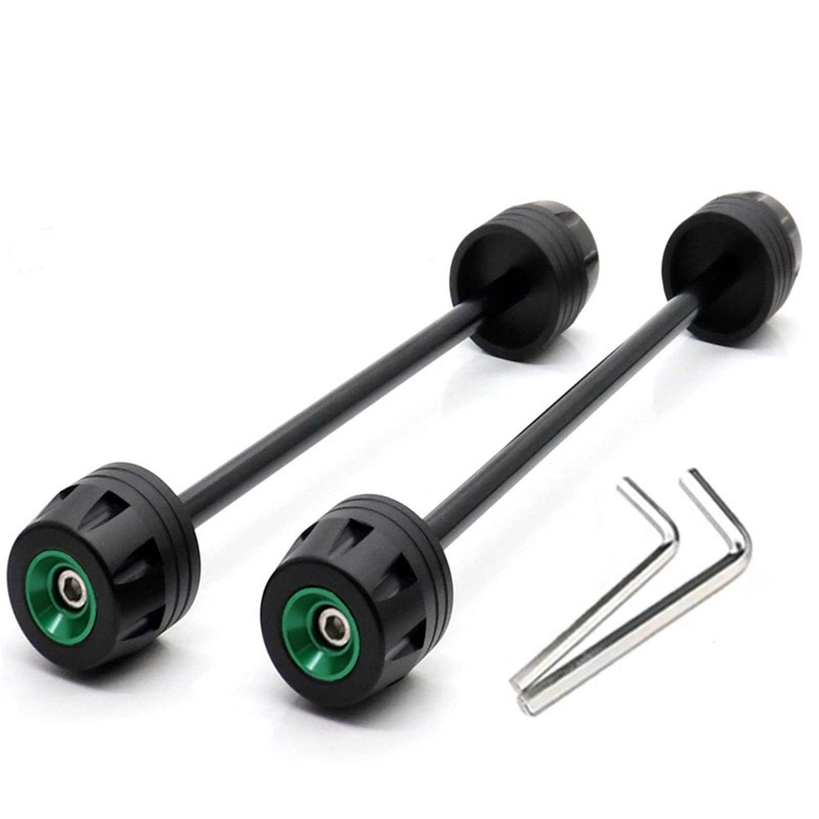 DGHBNP Frame Sliders Fit For Suzuki GSXS750 GSXS GSX-S 750 2015-2023 Motorcycle Front Rear Axle Fork Crash Slider Falling Protection Frame Slider(Green)