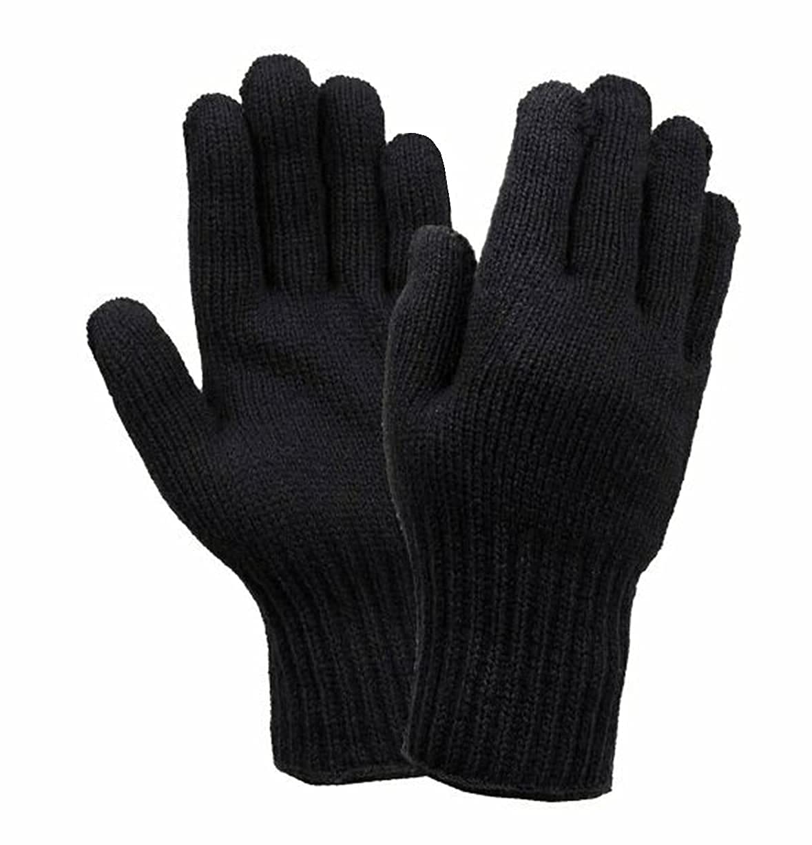DreamPalace India Winter Warm, Touchscreen Thermal Woolen Gloves for Men and Women/Winter Gloves - Free Size - Black-image-39