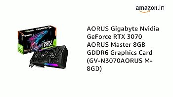 AORUS GeForce RTX 3070 8GB 美品 Amazon.in: Buy AORUS GIGABYTE Nvidia GeForce RTX 3070 Master