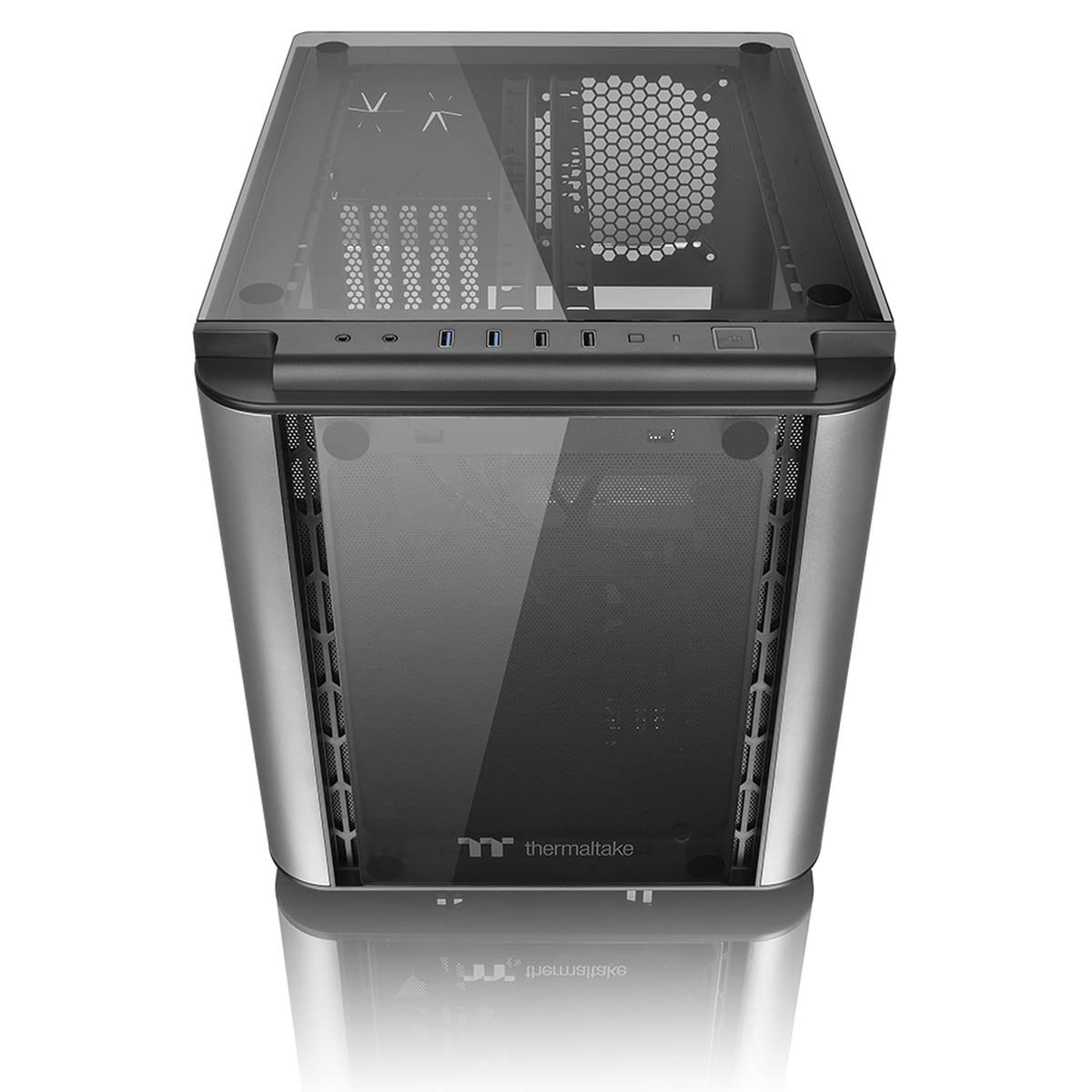 Amazon | Thermaltake LEVEL 20 VT キューブ型PCケース[MicroATX対応