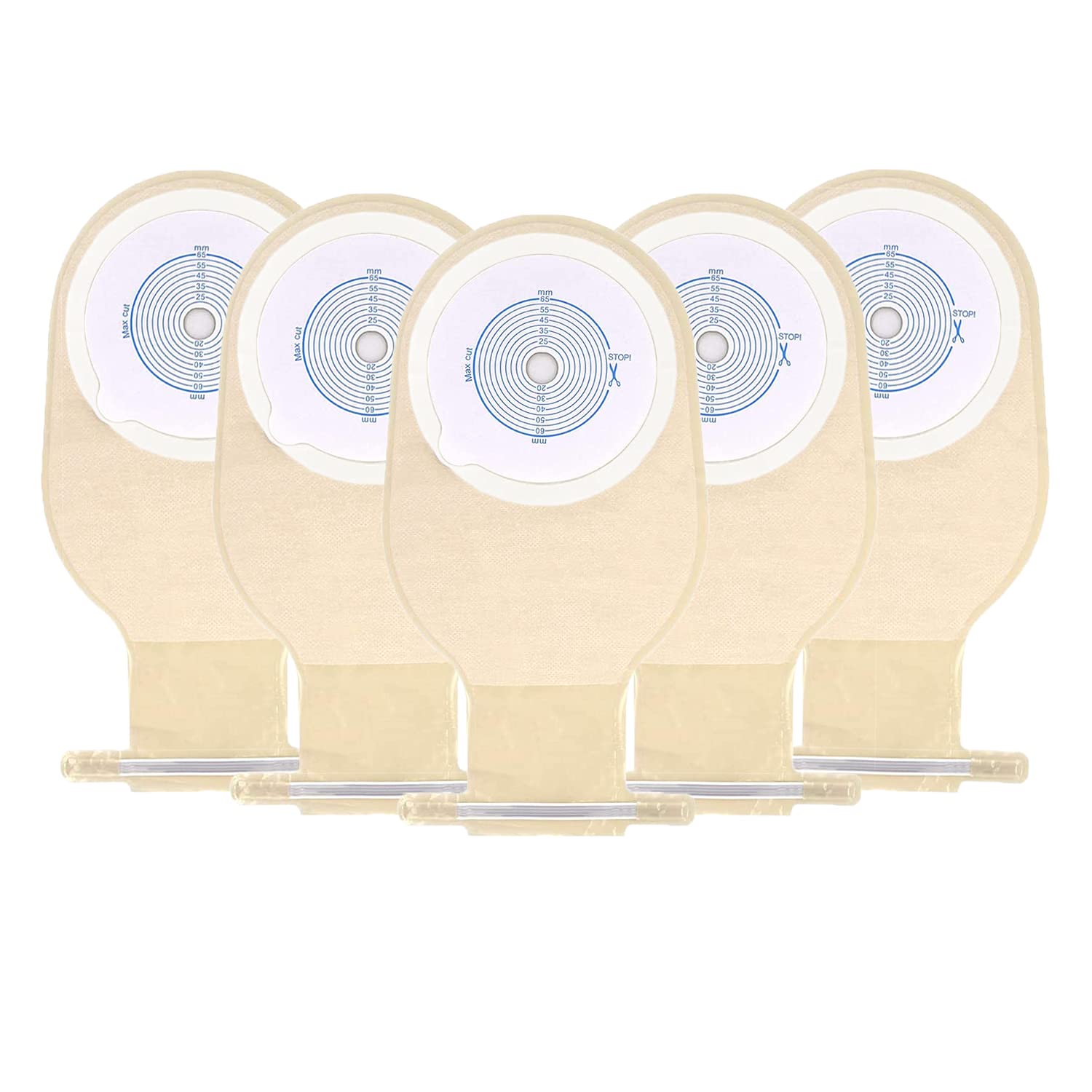 Buy SUCONBE 10pcs Ostomy Bag with TwistTie for Ileostomy Stoma Care