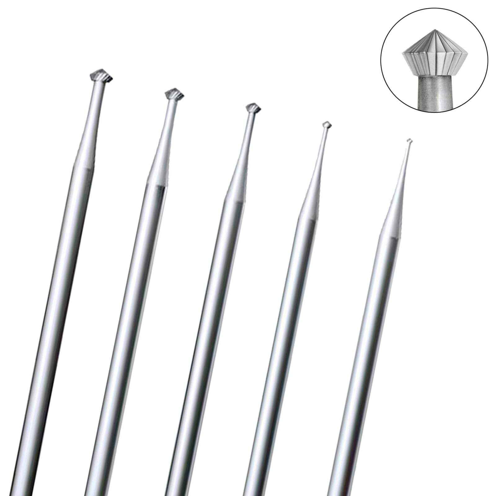 Jewelry Setting Burrs - 24 Pcs Vanadium Steel -4