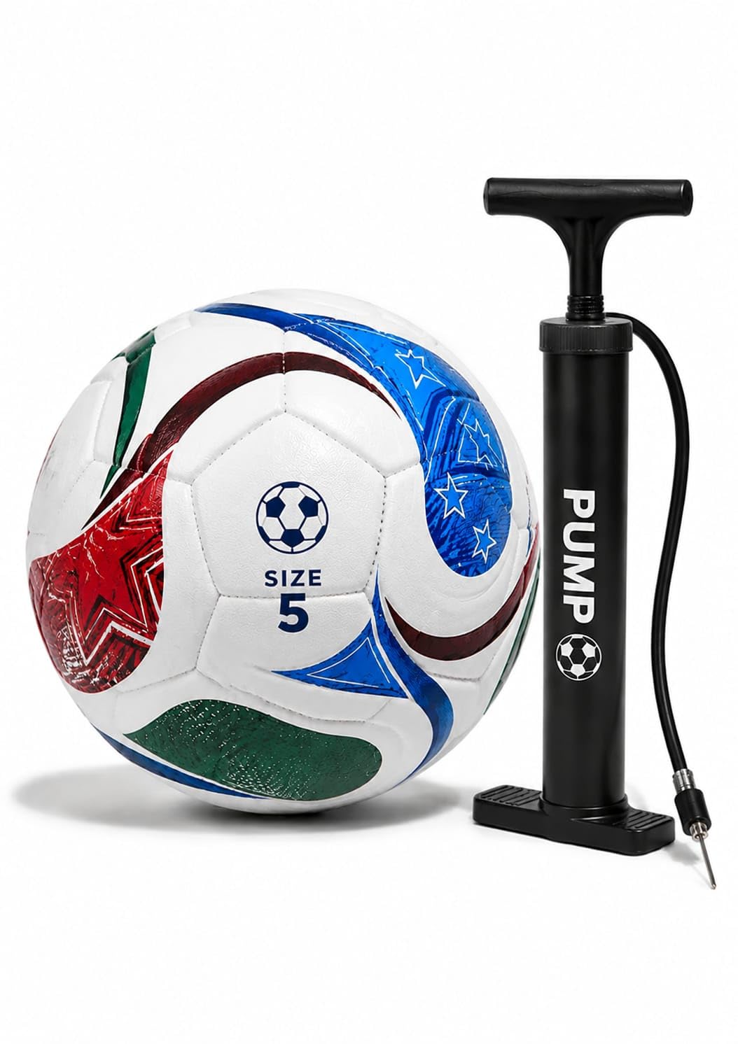Football for All Ages Suited for The Grass Fields | PU | Suitable for Grass |Practice Ball | Soccer Ball | for Men/Women | Soccerball Size - 5 (2026 Trending Football)-image-7
