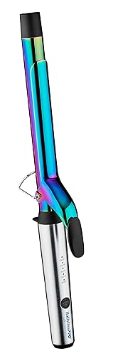 BabylissPRO Rizador profesional Nano Titanium con barril extendido perfecto para cabello más largo