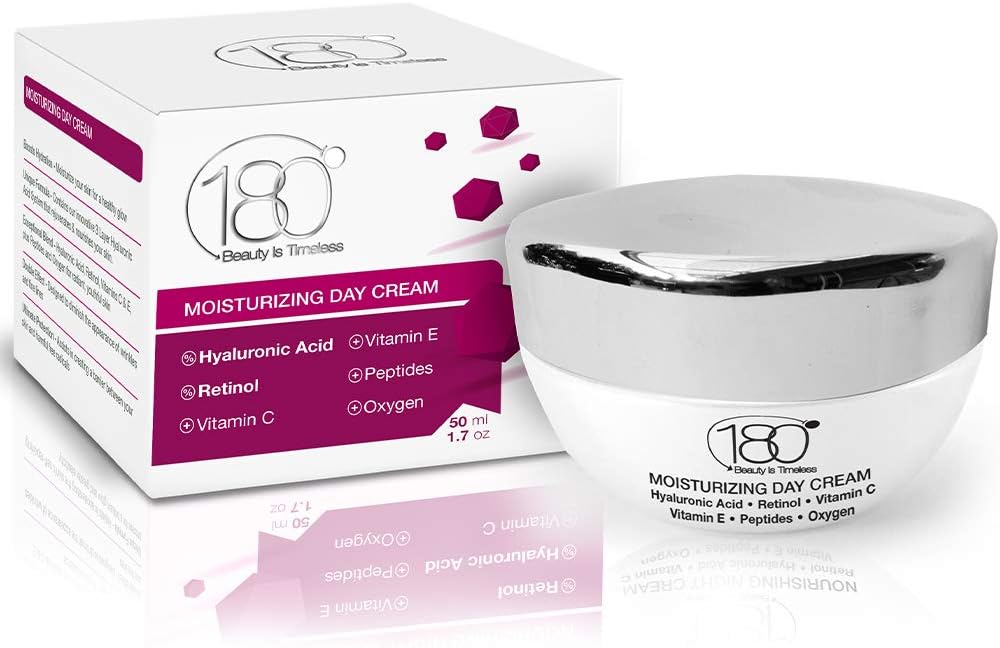 Day Cream Anti Aging Moisturizer - For Face Eyes Neck and Decollete - Keeps Skin Hydrated and Supple - Moisturizing Cream with Hyaluronic Acid - Retinol - Anti Aging Face Cream - For Men and Women