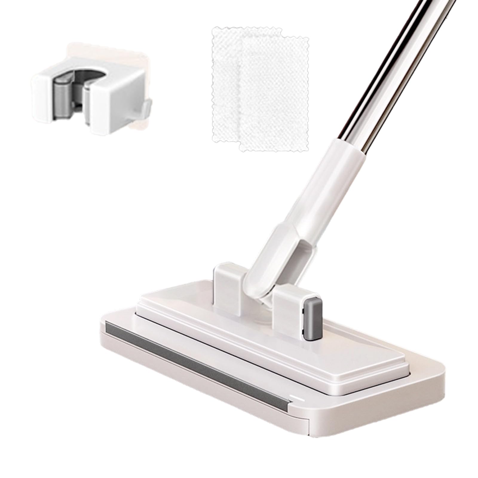 APGLSXY Extendable Mop Head 360 Rotation for Accessing Tight Spaces and High Areas Press Mop Head Featuring Touch Systems for Touch Cloth Change and Hygienic Operations