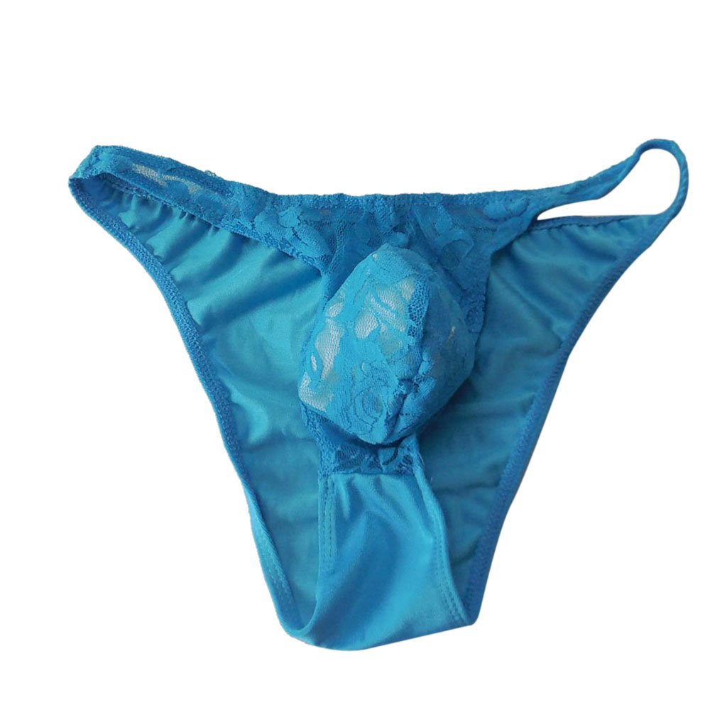 y Mens Lace Underwear Pants Light Blue | Underwear| Mens-image-2