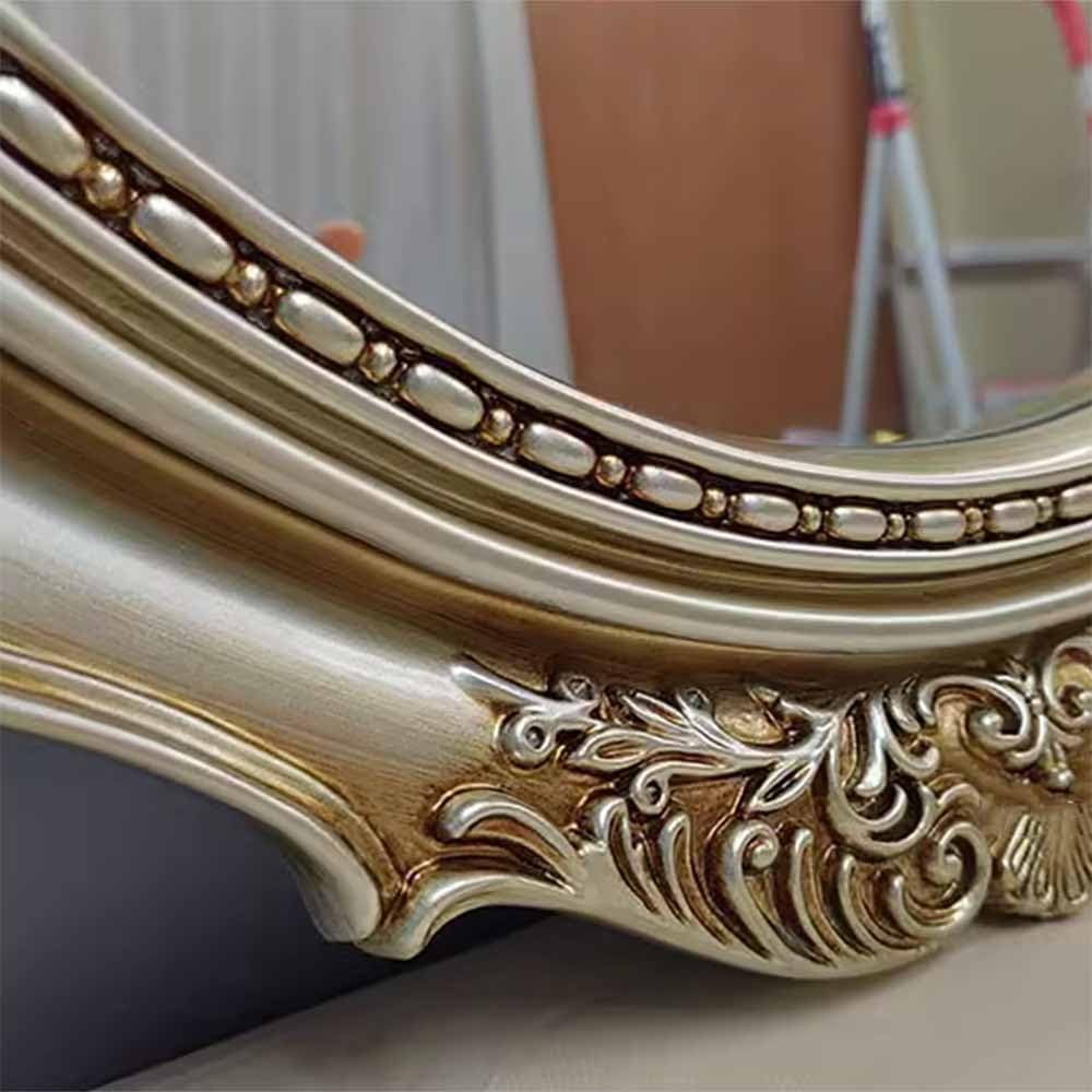 アンティーク調 ゴールドフレーム ミラー 壁掛け鏡 バロックスタイル Amazon.co.jp: ZYBOWAYL バロックウォールミラー 大きい