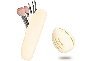 Silicone Makeup Brush and Beauty Blender Holder