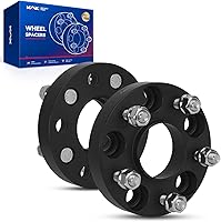 Vista 212 de KAX Espaciadores de rueda 4x4, adaptadores de espaciadores de rueda de 1" con pernos de 1/2" x20, diámetro del cubo de 59 mm, 2 piezas para Xpress