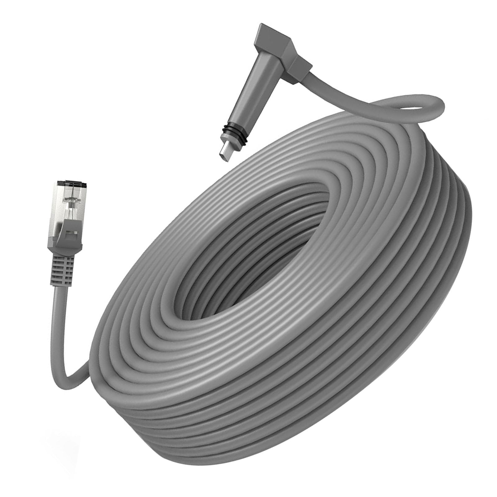Kabel Satelitarny RJ45 Męski Wodoodporny Wymienny Przedłużacz do Anteny Satelitarnej dla Gen 2 6FT/1,8 Metra Konsekwentnie i Zapewnia Połączenie Może zastąpić tę stabilną (#6)