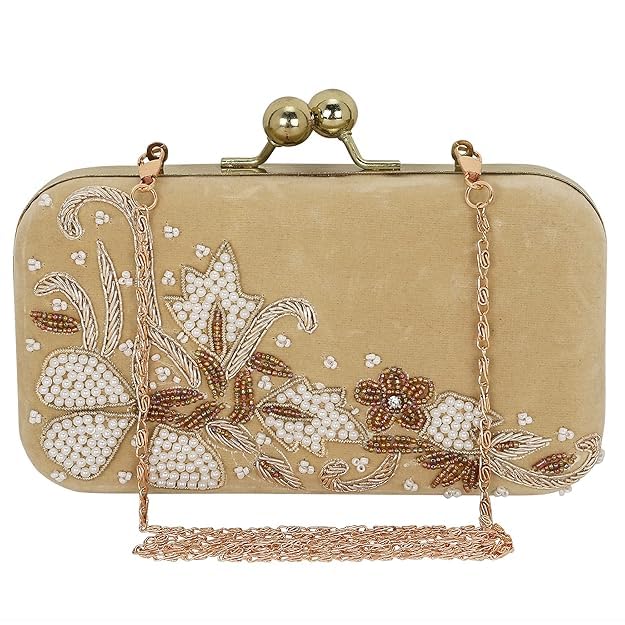 Feather Detail Traditional Clutches-image-25