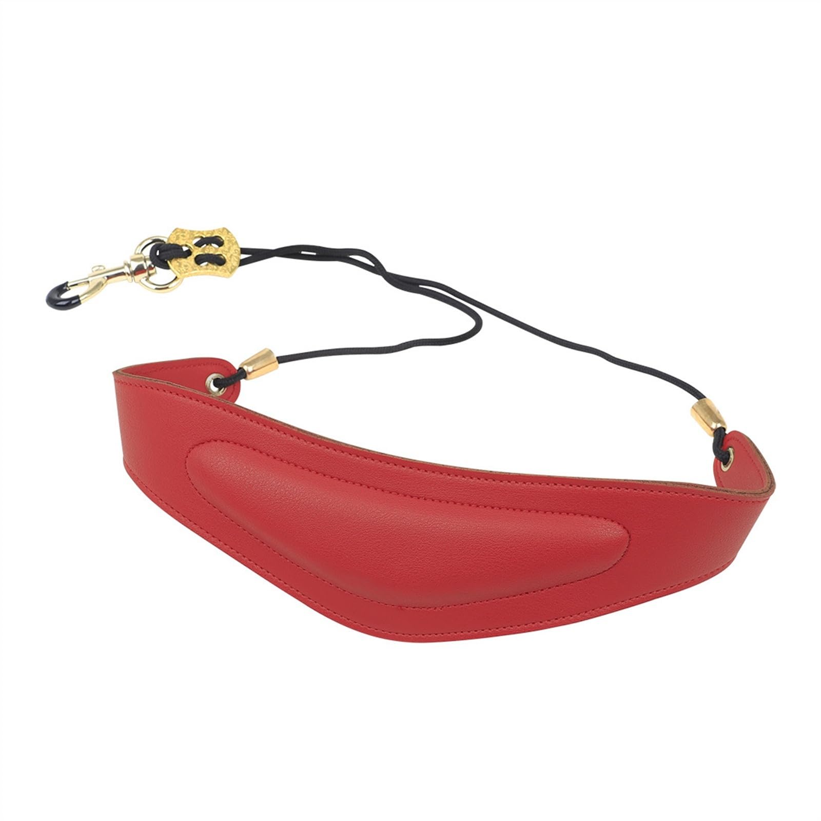 Pasek Do Saksofonu Plus Pasek Bawełniany Pasek Na Szyję Z Metalową Klamrą Sax, Pasek Na Ramię Zapobiegający Spadaniu Akcesoria do Saksofonu Części (Color : Red)