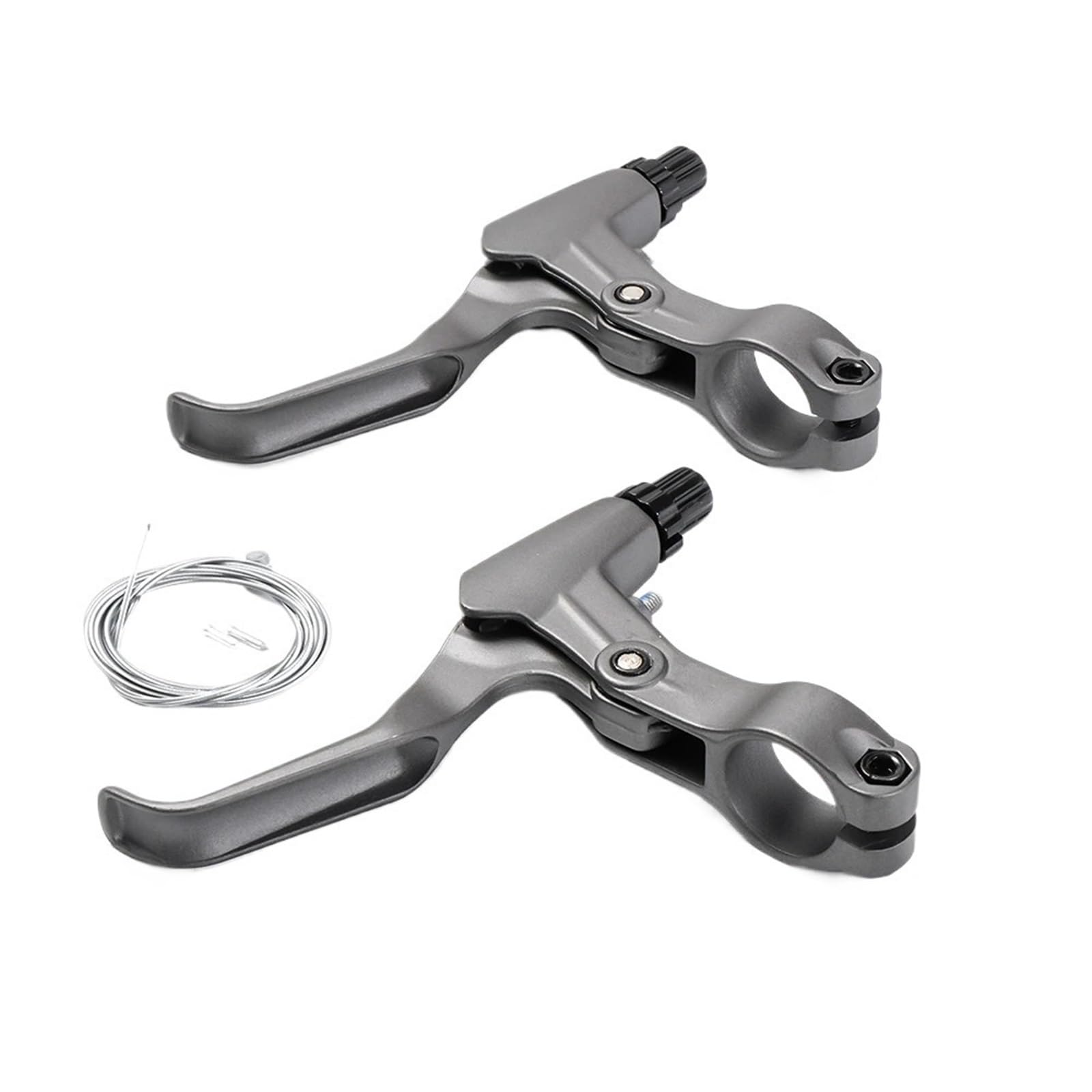 Oapncbvy Gray Lever Mtb Bicycle V Brake Caliper Lever Set Liner Pull Road Mountain Bike V Brakes Calipers For Road Bikes Bicycles Rear Brake Drum Bike Rear Brake Drum(Gray Lever)