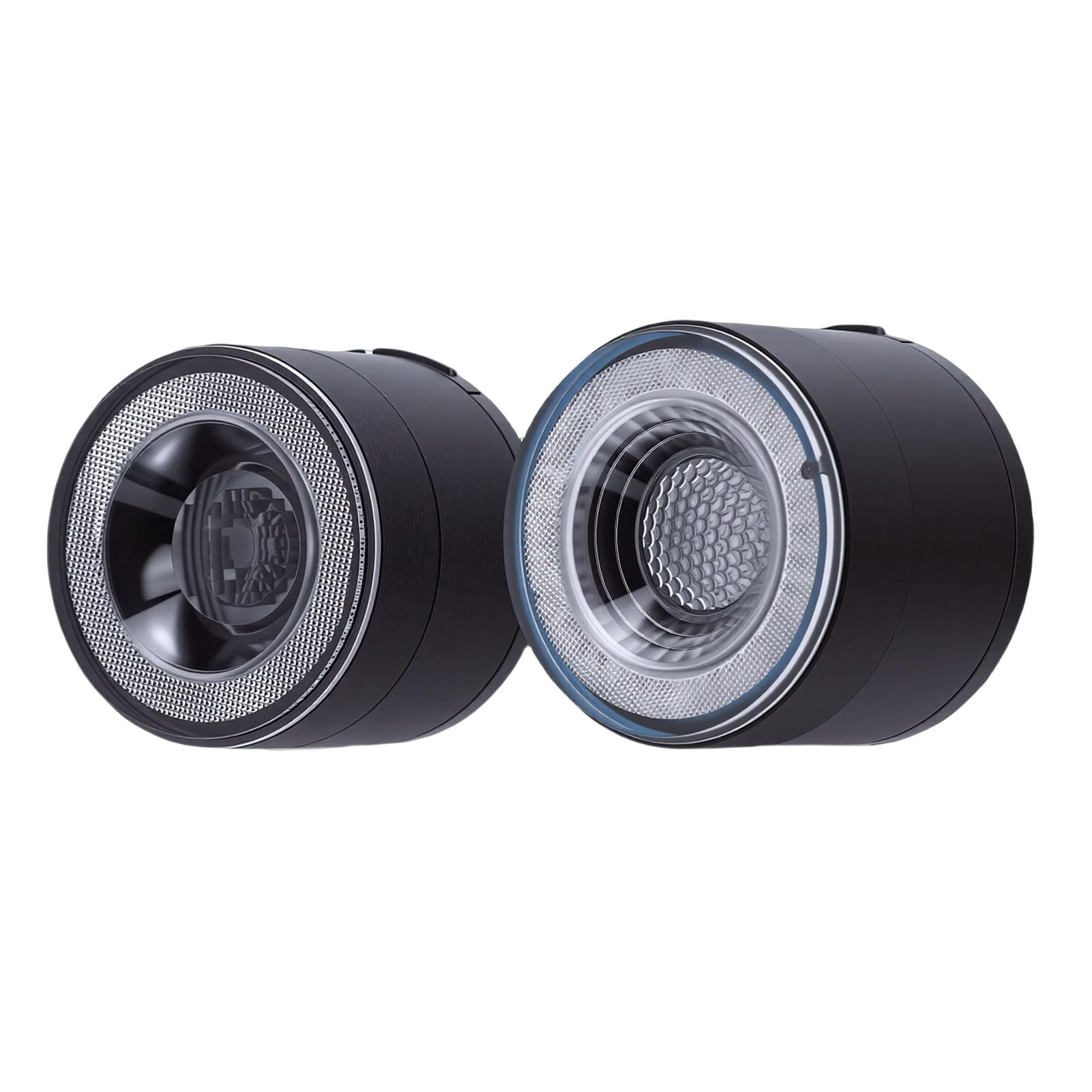 Cryfokt Luces para Bicicleta, Luz Delantera Recargable de 160 LM, 8 Colores, 15 Modos, Luz para Bicicleta con Control Remoto, Intermitentes para Conducción Nocturna, Ciclismo de Seguridad