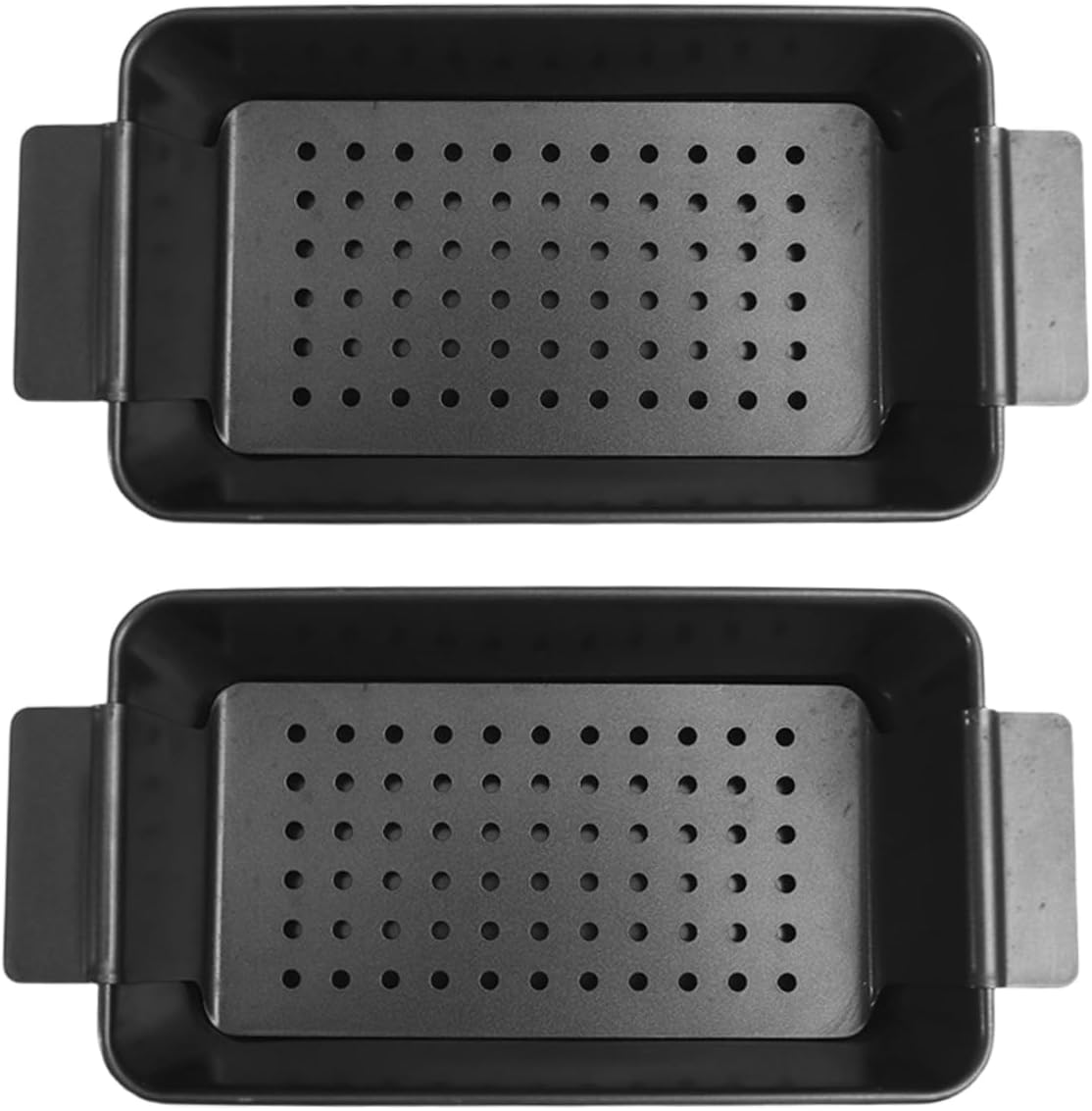 HEALLILY 2pcs Non-stick Black Bread Baking Tray with Lid Versatile Toast Mold for and Cakes Baking Accessories for Home Cooking