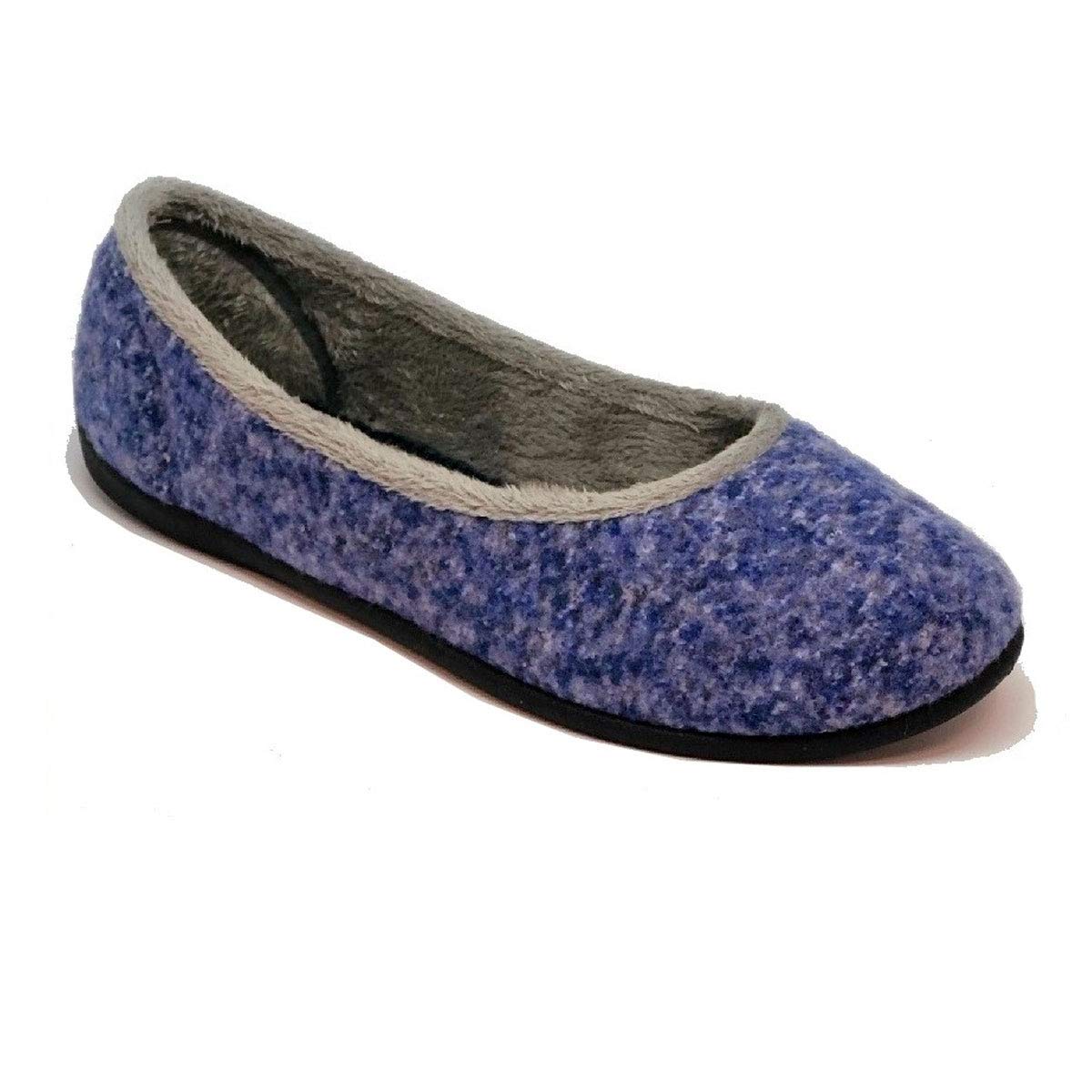 PaddersKozitoze Diane Wide E Fitting Ballerina Slipper