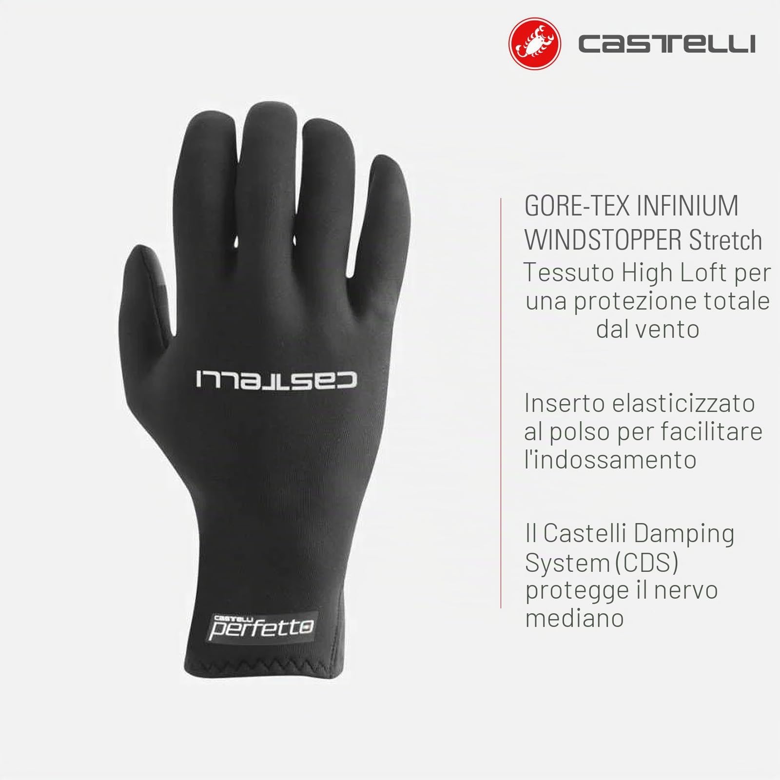 Castelli Perfetto Max Glove - Guanti Sportivi Unisex Adulto