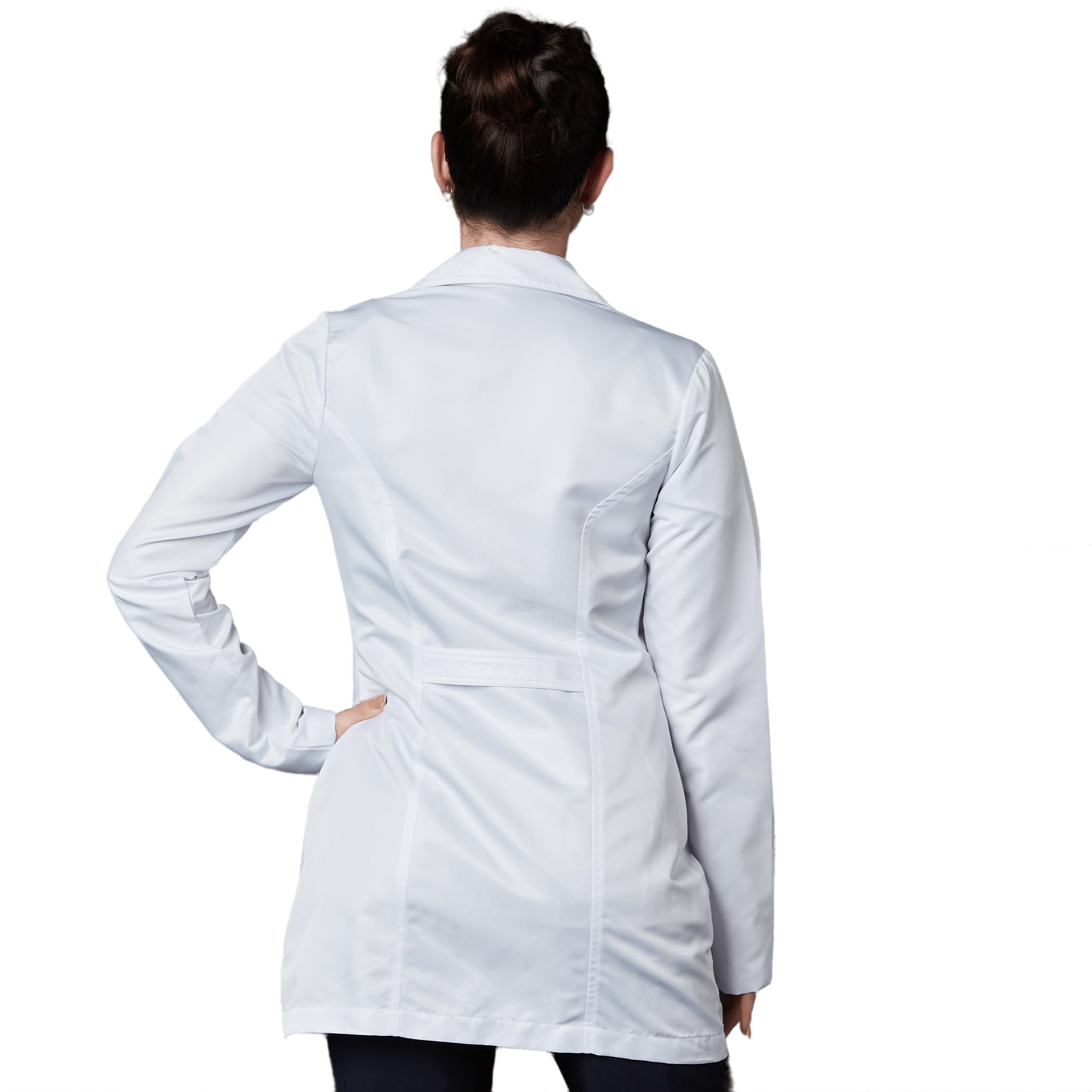 GALLANTDALE Bata Sanitaria De Trabajo Lisboa Mujer Antibacterial Repelente Esterilizable Resistente Reutilizable