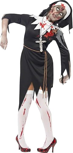 Smiffys womens Zombie Bloody Sister Mary Costume