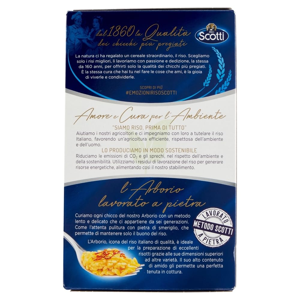 Italian Gourmet Arborio Risottoreis 10x1kg 10kg 15–18 Min. mit Polpa
