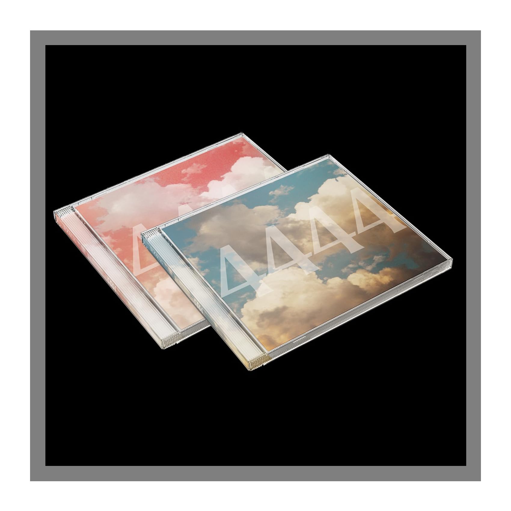 The Rose Kim Woosung 4444 2nd Album with Tracking WOO SUNG (Jewel Case Random Version)