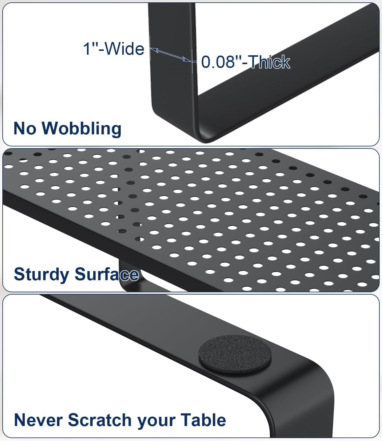 Water Filter Dispenser Stand with Drip Tray - 7.7''W x 14.6''D x 6.7''H, Metal Stand Designed for Brita Water Filter, Compatible with ZeroWater, PUR, Waterdrop etc - Image 7