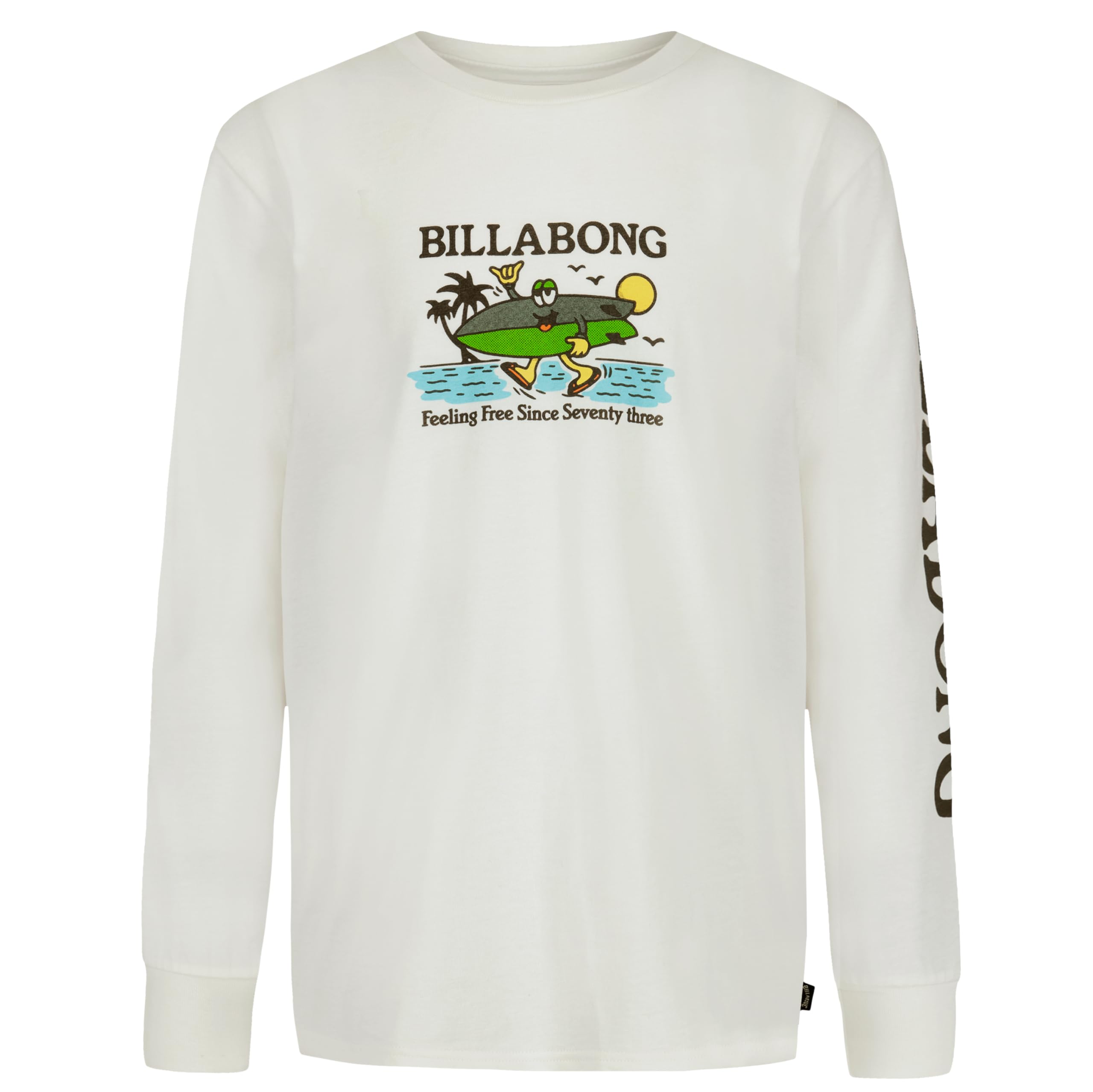 Boys' Premium Long Sleeve Logo Graphic T-Shirt
