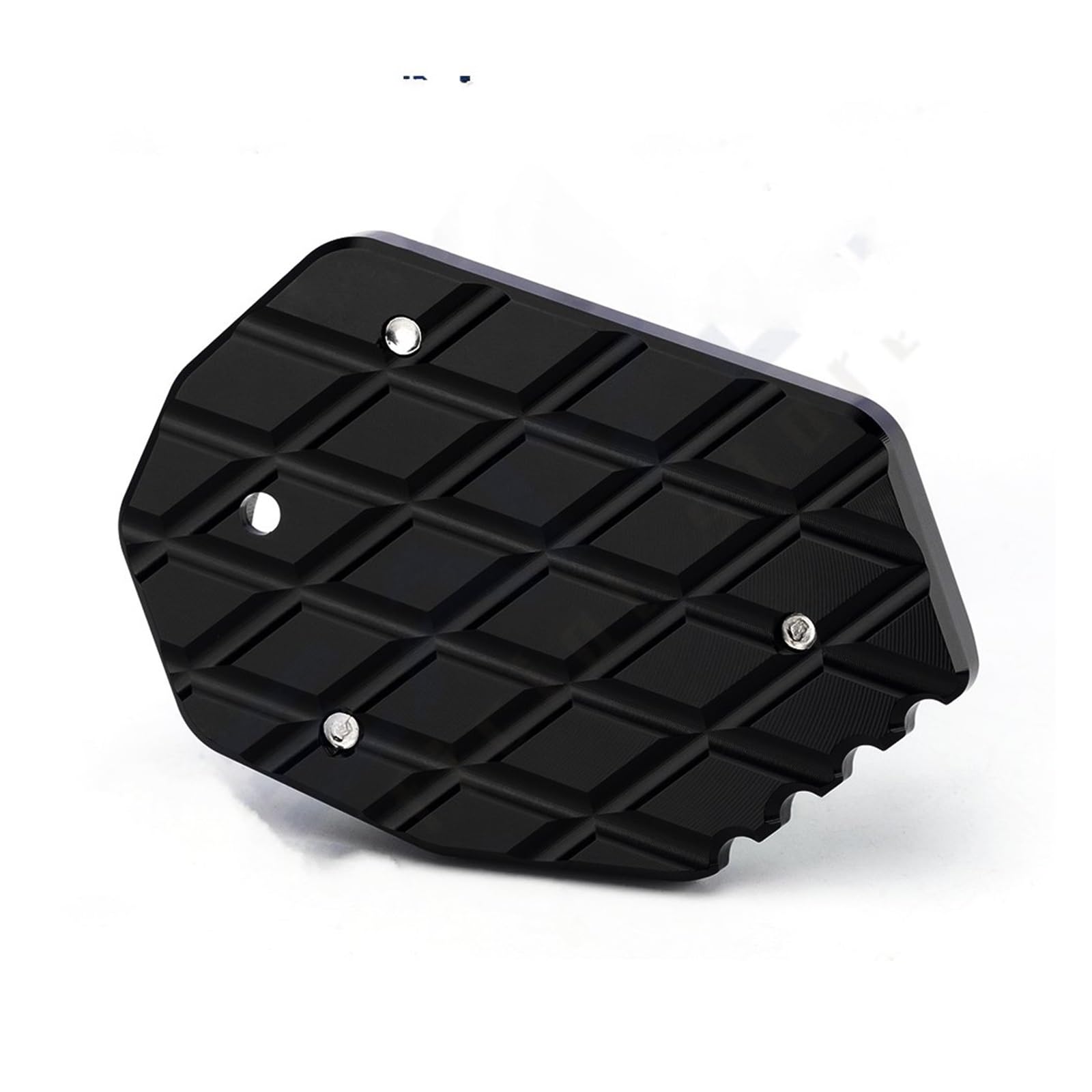 Plaque élargisseur Béquille Latérale Moto Kawasaki - Pour Z650/Z750/Z800/Z900/Z1000 - Aluminium CNC - Anti-enfoncement