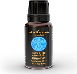 Breathe Oil Blend, Essential Oils For Respiratory And Congestion Relief - 100% Pure - 15 ml
