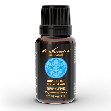 Breathe Oil Blend, Essential Oils For Respiratory And Congestion Relief - 100% Pure - 15 ml